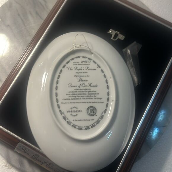 The peoples princess Diana plate box framed - Picture 5 of 7